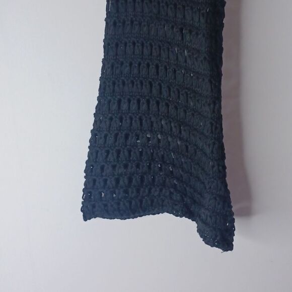 Elegant Black Knit Women's Sweater - Picture 4 of 8